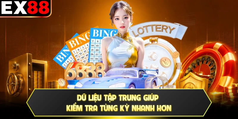 Dữ liệu tập trung giúp kiểm tra từng kỳ nhanh hơn