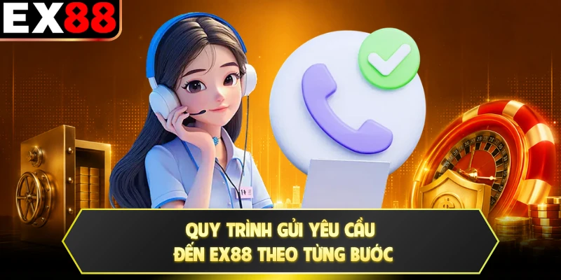 Quy trình gửi yêu cầu đến EX88 theo từng bước